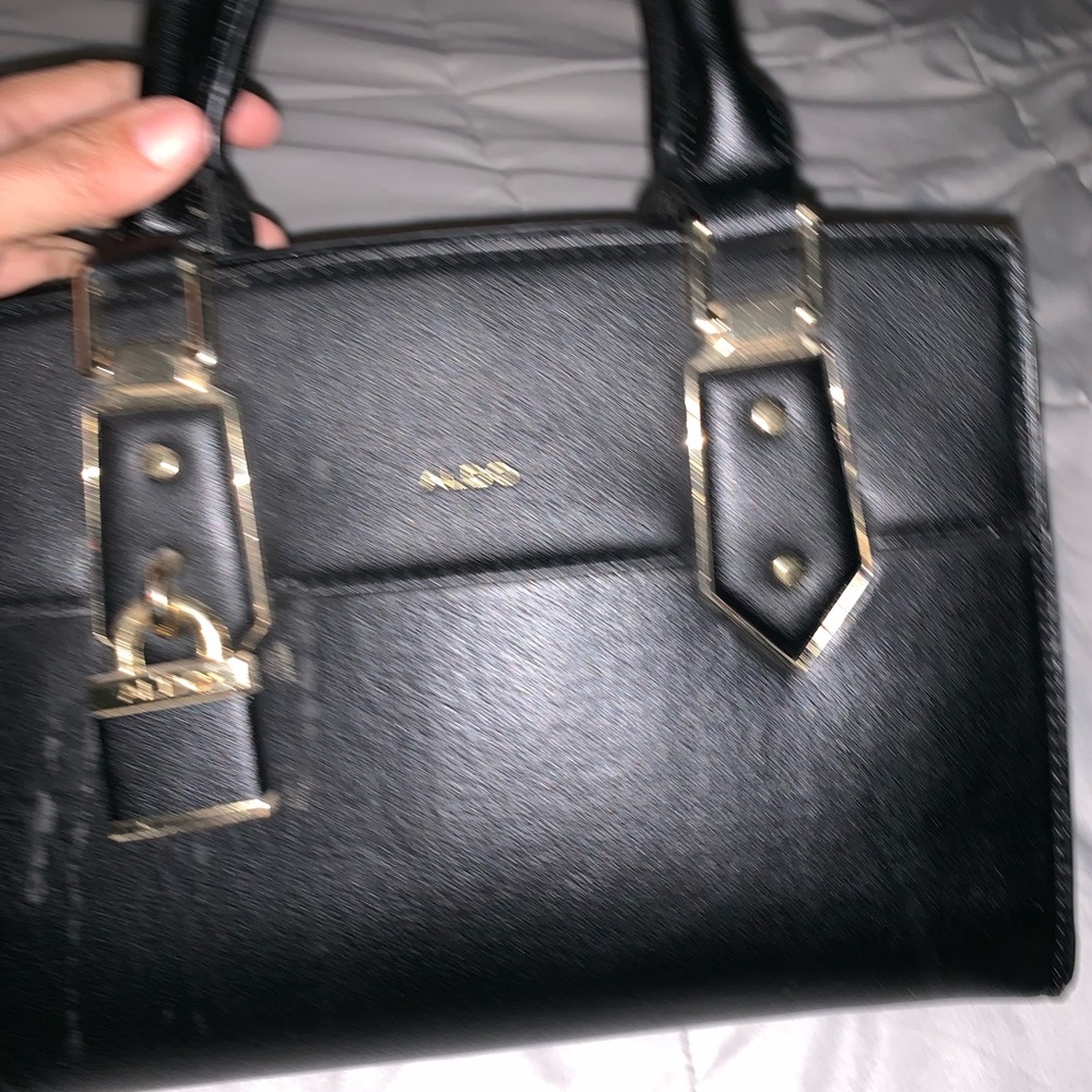 Black also purse